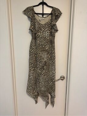 Vintage Cheetah Print Dress